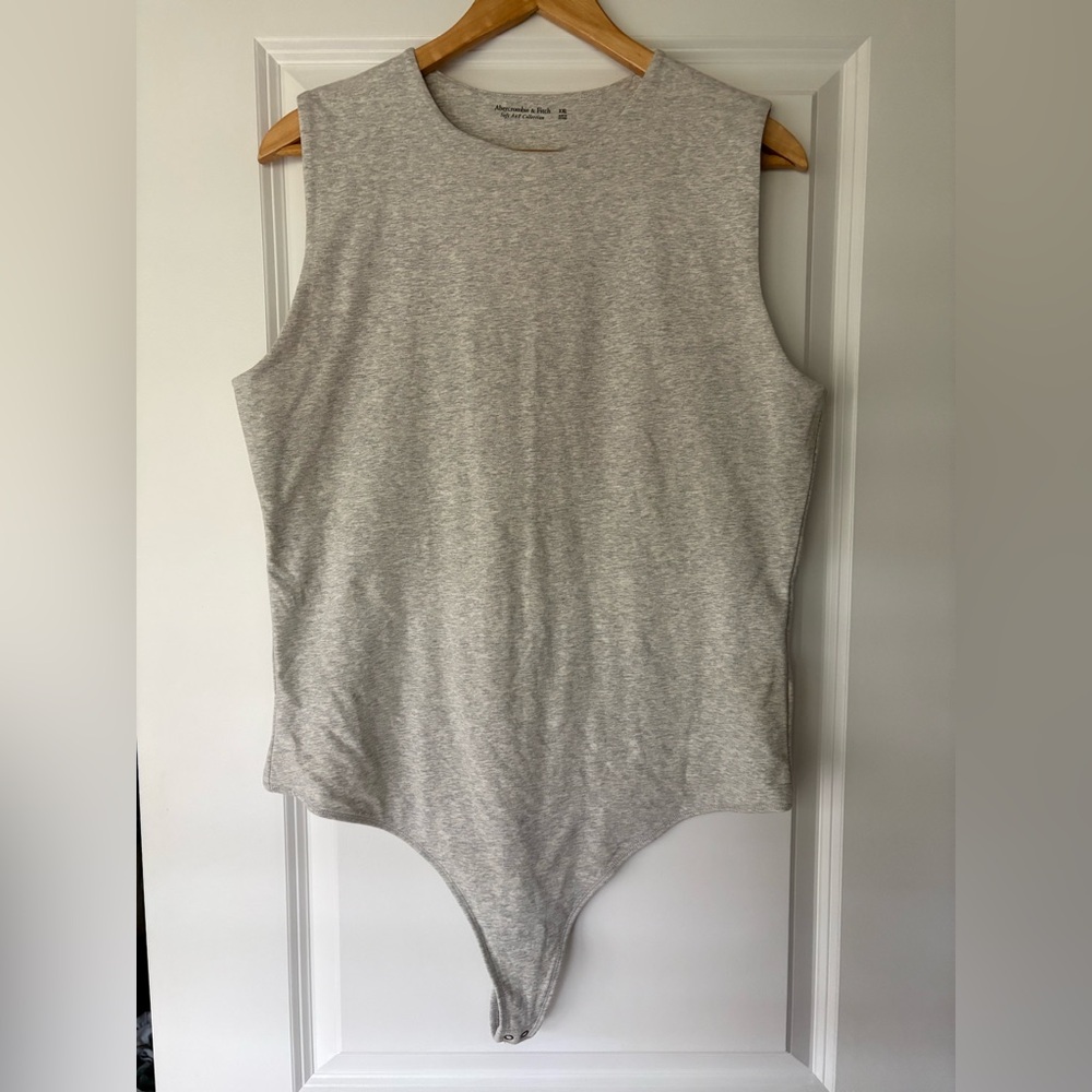 Abercrombie & Fitch Gray Bodysuit